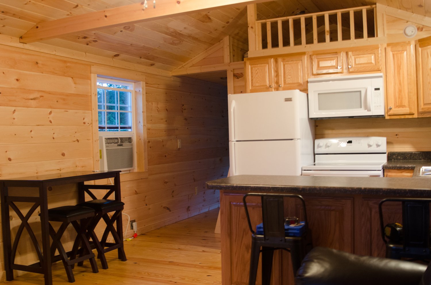Cabin-3-Guntersville-Lake-Cabin-Loft-View-from-Kitchen